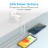 Promate iCharge-PDQC3 Fast Charging 20W Power Delivery Wall Charger with 1.5m Lightning Cable, iphone charger